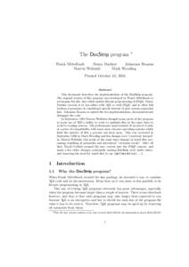 Scripting languages / Computer file formats / Donald Knuth / TeX / Typesetting / Literate programming / Find / Texinfo / Batch file / Computing / Software / Application software