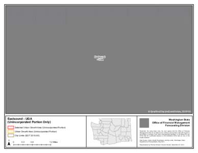 Forecasting / Cartography / Eastsound /  Washington / OpenStreetMap