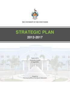 THE UNIVERSITY OF THE WEST INDIES STRATEGIC PLAN
