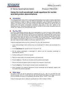 Science / Spectrophotometry / Absorbance / Photometer / Wavelength / Spectrophotometer for Nucleic Acid Measurements / Spectroscopy / Chemistry / Physics