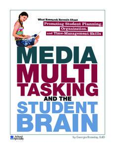 What Research Reveals About  Promoting Student Planning, Organization, and Time-Management Skills