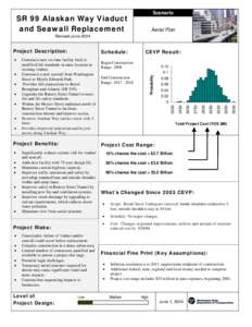 Scenario  SR 99 Alaskan Way Viaduct and Seawall Replacement  Aerial Plan