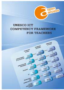 UNESCO ICT Competency Framework for Teachers; 2013