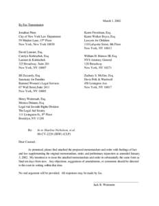 U:�es�il Non-Habeas�holson v. Williams�al�ft Memorandum and Order of March 1, 2002.wpd