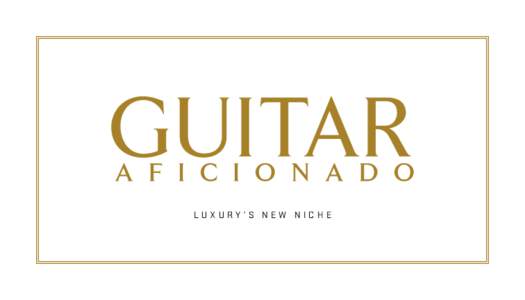 LUXURY’S NEW NICHE  THE MAGAZINE Guitar Aficionado is the first magazine to celebrate the luxury lifestyle using a timeless icon, the guitar, as the common passion point.  The sophisticated