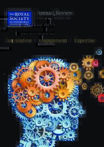 Annual Review April 2014 – March 2015 Inspiration I Engagement I Expertise  President’s Foreword