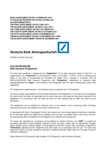 Microsoft Word - DB DIP 2011 II 8th Supplement final.docx