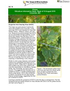 NOVinews Viticulture Information News, Week of 10 August 2015