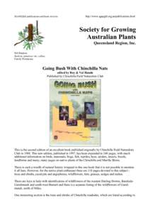 SGAP(Qld) publications and book reviews  http://www.sgapgld.org.au/publications.html Society for Growing Australian Plants