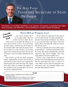 Tennessee Secretary of State / AT&T / State governments of the United States / Tennessee / Tre Hargett