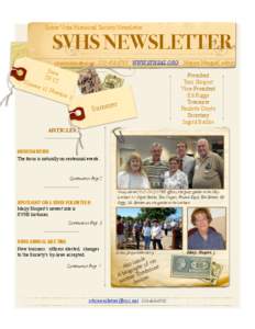  Sierra Vista Historical Society Newsletter