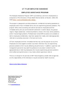 Microsoft Word - Employee Assistance Program[removed]doc