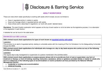 Social care in England / Government of the United Kingdom / Nursing / Health / Politics of the United Kingdom / Paragraph 175 / Criminal Justice and Immigration Act / Care Quality Commission / Local government in England / NHS England