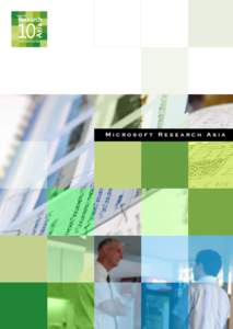 Microsoft Research / Microsoft Research Asia / Multimedia / Windows Mobile / New media / Application software / Bing / Ambient intelligence / Video search engine / Microsoft / Visual arts / Internet search engines
