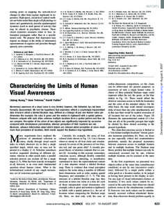 REPORTS  References and Notes 1. S. Campbell, G. Macqueen, J. Psychiatry Neurosci. 29, [removed]H. S. Mayberg et al., Biol. Psychiatry 48, [removed]).