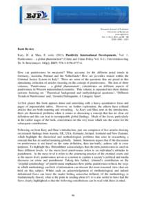 European Journal of Probation University of Bucharest www.ejprob.ro Vol. 3, No.2, 2011, pp 96 – 98 ISSN: 2006 – 2203