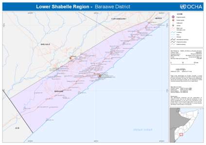 p  Lower Shabelle Region - Baraawe District