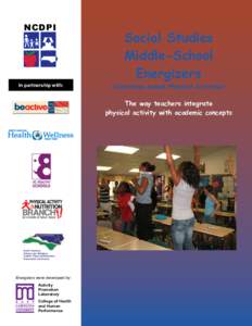 NCDPI  In partnership with: Social Studies Middle-School