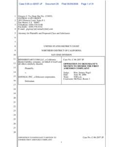 Term per curiam opinions of the Supreme Court of the United States / Citation signal / Perfect 10 /  Inc. v. Google Inc. / Law / Case law