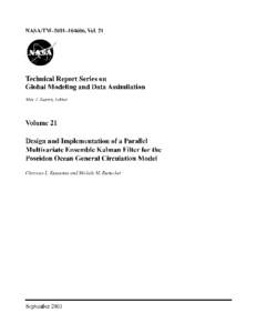 NASA/TM[removed],  Vol. Technical Report