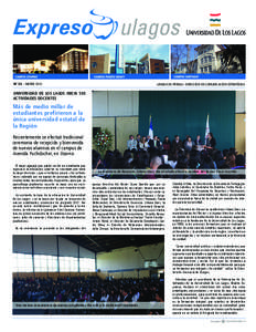 Nº 35 - MARZO[removed]UNIDAD DE PRENSA - DIRECCIÓN DE COMUNICACIÓN ESTRATÉGICA UNIVERSIDAD DE LOS LAGOS INICIA SUS ACTIVIDADES DOCENTES