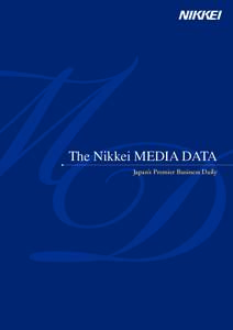 MD The Nikkei MEDIA DATA Japan’s Premier Business Daily Index 3