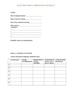 Microsoft Word - Doctoral Contract.doc