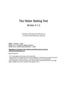 The Water Boiling Test Version 4.1.2