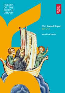 23rd Annual Report[removed]www.bl.uk/friends 23rd Annual Report[removed]Summary