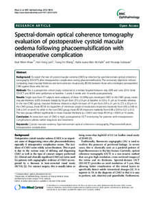 Results at seven years after the use of intracamerular cefazolin as an endophthalmitis prophylaxis in cataract surgery