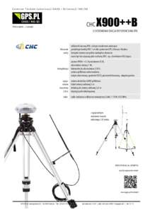 Centrum Technik Lokalizacji GNSS i Orientacji INS/3D  GNSS / INS-3D CHC