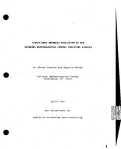 Prediction / Weather prediction / Ensemble forecasting / Numerical weather prediction / Weather forecasting / Forecasting / Weather / Forecast error / Tropical cyclone forecast model / Atmospheric sciences / Meteorology / Statistical forecasting