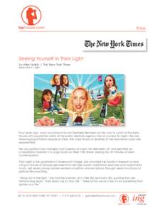 Press  Seeing Yourself in Their Light by Allen Salkin | The New York Times September 21, 2009