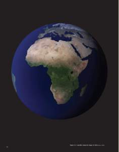 Figure 1-1: A satellite composite image of Africa (Source: NASA) viii Africa’s Lakes  1