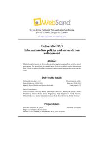 Software / Computing / Free software / Internet privacy / Computer access control / Computer networking / Network performance / Proxy server / Information flow / Server / HTTP cookie / World Wide Web