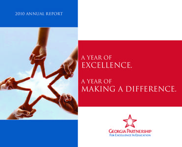 2010 Annual report  A Year of Excellence. A Year of
