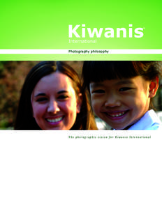 Photography philosophy  The photographic vision for Kiwanis International header