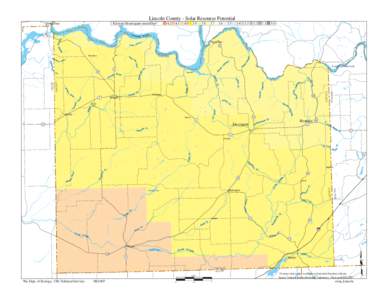 Lincoln County - Solar Resource Potential Kilowatt Hour/square meter/Day* Coulee Dam  4.2