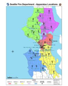 Seattle Fire Department - Apparatus Locations 24 G 39 G