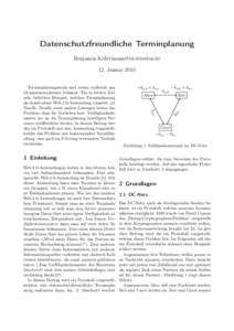 Datenschutzfreundliche Terminplanung  12. JanuarEinleitung