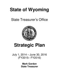 WYOMING STATE TREASURER’S OFFICE