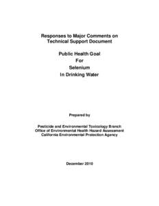 Dietary minerals / Selenium / Antioxidants / Chalcogens / Selenoprotein / Keshan disease / California Office of Environmental Health Hazard Assessment / Kashin–Beck disease / Selenomethionine / Chemistry / Matter / Periodic table