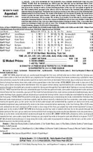 1Â MILES[removed]35TH RUNNING OF THE BUSHER. Purse $100,000 INNER DIRT FOR FILLIES THREE YEARS OLD. No nomination fee. $500 to pass the entry box and an additional $500 to start. A supplemental nomination fee of $2,000 