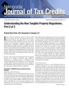 Accounting for the Unique Nature of Tax Credit Investments