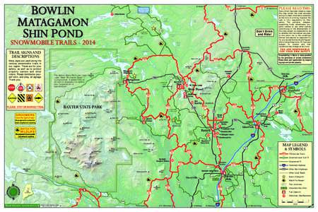 Geography of the United States / Baxter State Park / Millinocket /  Maine / Maine