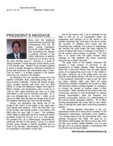 No. 07 –02, 03  NWA NEWSLETTER FEBRUARY- MARCH[removed]PRESI