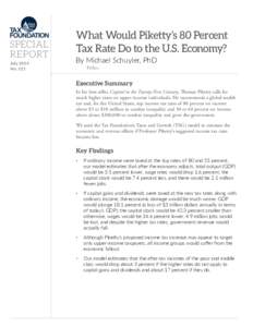 Taxation / Economic policy / United States federal income tax / Economic inequality / Income tax in the United States / Ordinary income / Tax / Qualified dividend / Thomas Piketty / Taxation in the United States / Public economics / Political economy