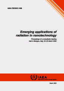 Technology / Time / Ion track / Nanoparticle / Nanomaterials / Molecular nanotechnology / Irradiation / Carbon nanotube / Waterloo Institute for Nanotechnology / Nanotechnology / Emerging technologies / Materials science