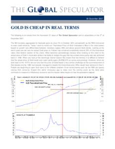 Microsoft Word - Gold is Cheap in Real Terms.dot