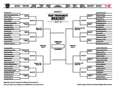 First Round March[removed]Second Round March 22-23